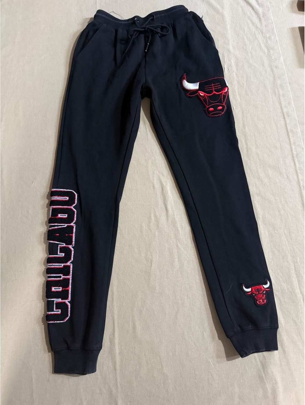 Pro Standard Chicago Bulls black jogger sweatpants